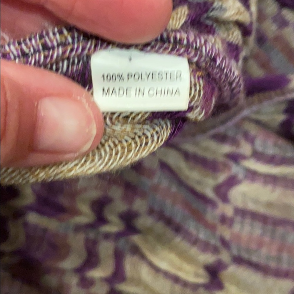 Scarf. Multi colored. Polyester. - Picture 5 of 8